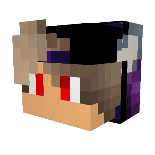 danchik25561 Minecraft avatar head, 3D render