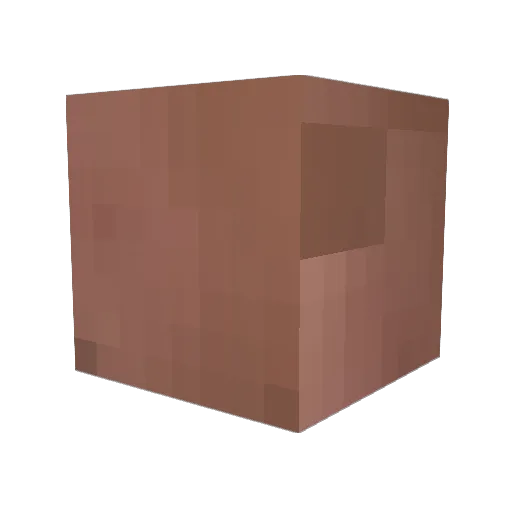 dandan695 Minecraft avatar head, 3D render