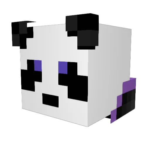 dandandan888 Minecraft avatar head, 3D render