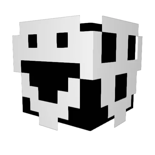 dandandevil26 Minecraft avatar head, 3D render