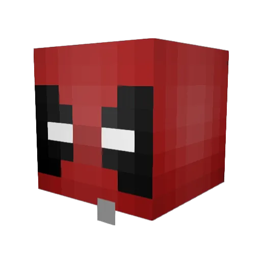 dandare98 Minecraft avatar head, 3D render