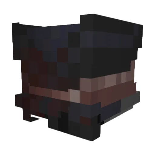 dandragon14 Minecraft avatar head, 3D render