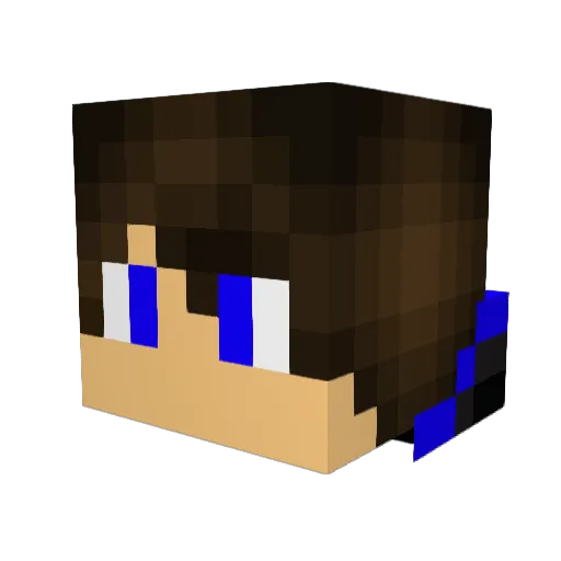 dandurand16 Minecraft avatar head, 3D render