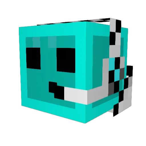 dane05 Minecraft avatar head, 3D render
