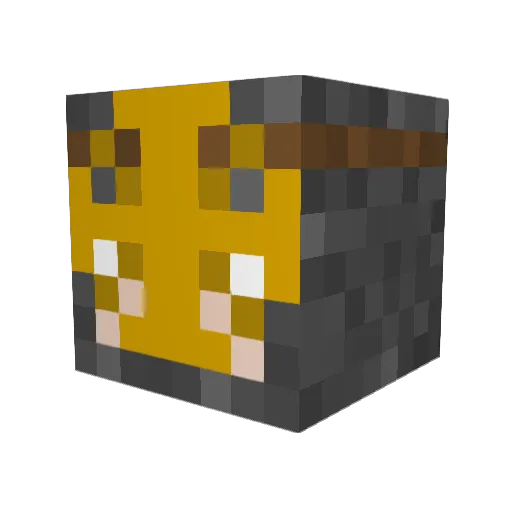 dangerboy081 Minecraft avatar head, 3D render
