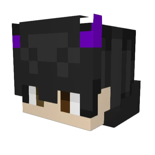 dani107mg Minecraft avatar head, 3D render