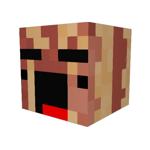 daniel220402 Minecraft avatar head, 3D render