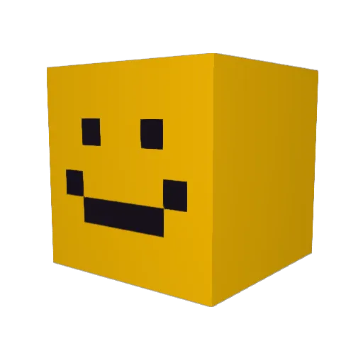 daniel269 Minecraft avatar head, 3D render