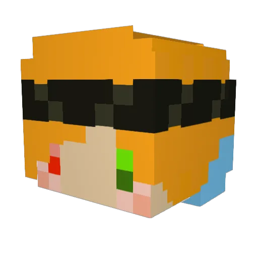 daniel9016 Minecraft avatar head, 3D render