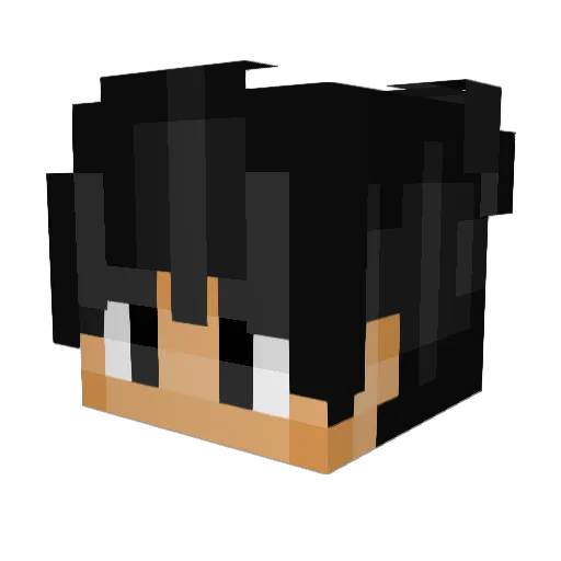 daniel99z Minecraft avatar head, 3D render