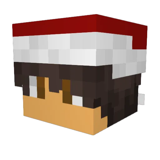 danielTDK Minecraft avatar head, 3D render
