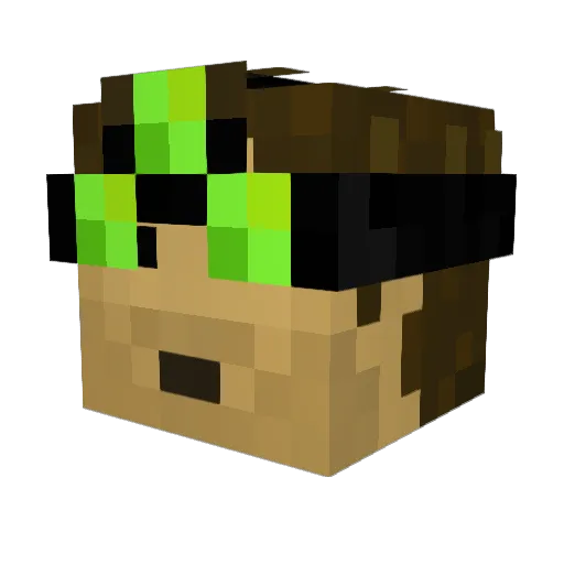 daniel_1919 Minecraft avatar head, 3D render