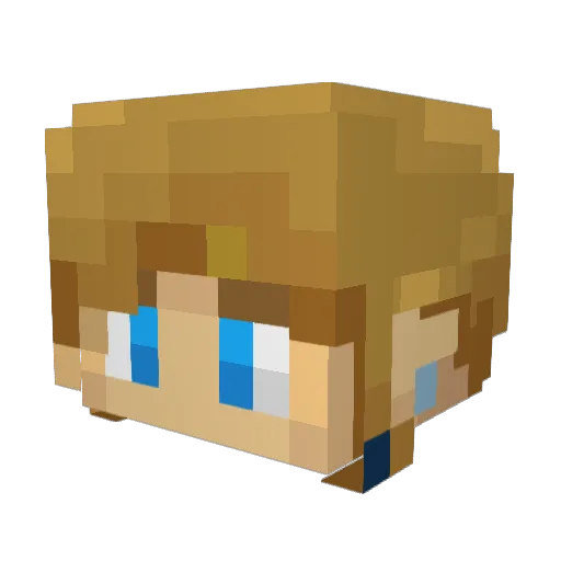 daniel__dean Minecraft avatar head, 3D render