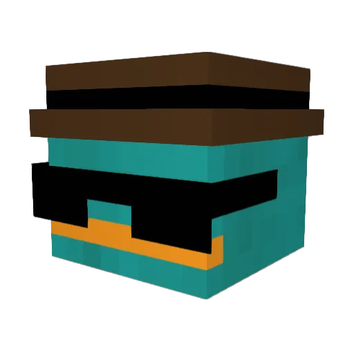 daniel_davidov Minecraft avatar head, 3D render