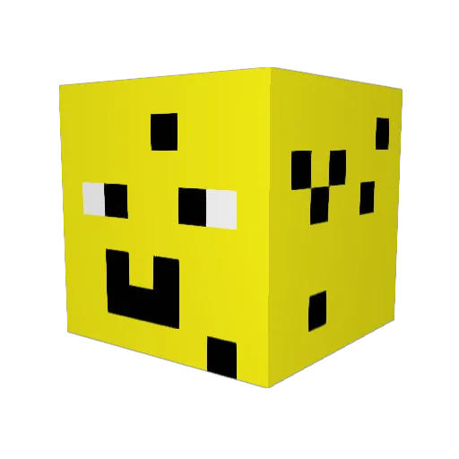 daniel_mh Minecraft avatar head, 3D render