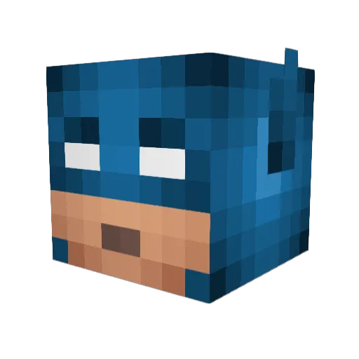 danielbeast13 Minecraft avatar head, 3D render