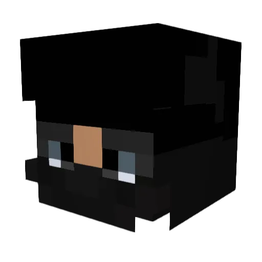 danielboss14 Minecraft avatar head, 3D render