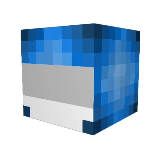 danielcioci Minecraft avatar head, 3D render