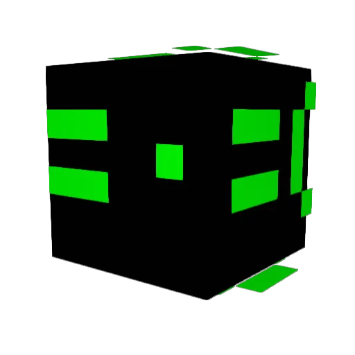danieldaniel Minecraft avatar head, 3D render