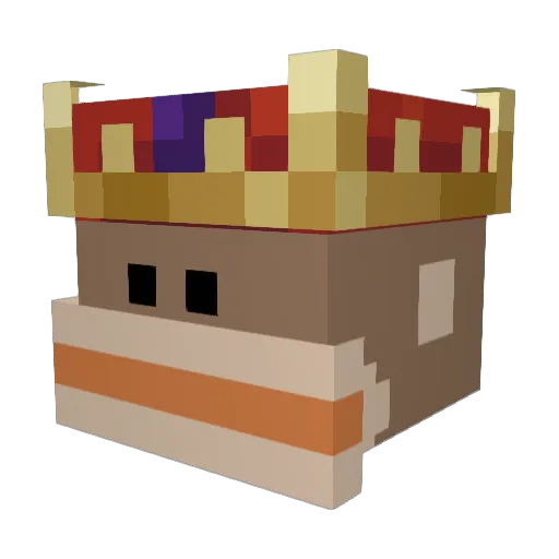 danieldoestuff Minecraft avatar head, 3D render
