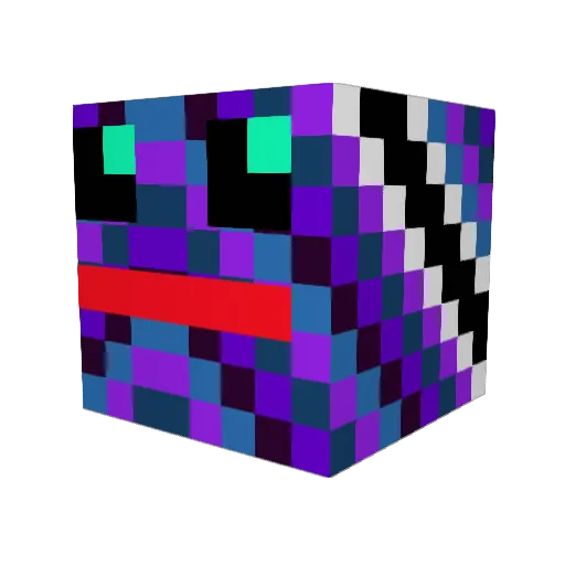 danieldude922 Minecraft avatar head, 3D render