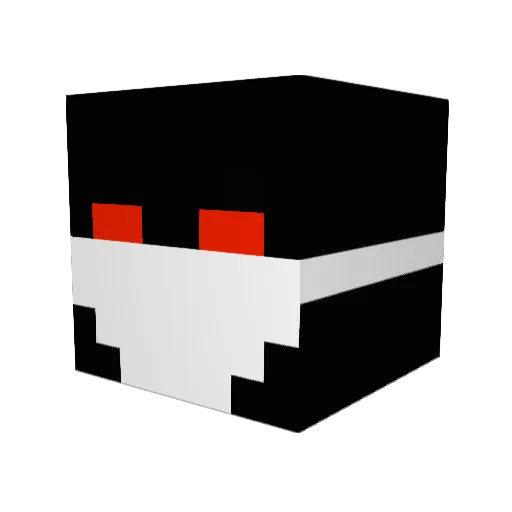 danielegg1 Minecraft avatar head, 3D render