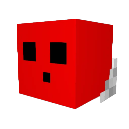 danieleng8 Minecraft avatar head, 3D render
