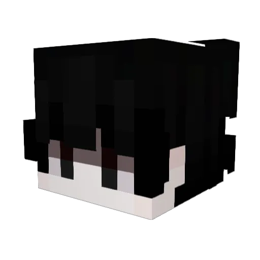 danielgamerzin Minecraft avatar head, 3D render