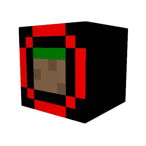 danieljdavis Minecraft avatar head, 3D render