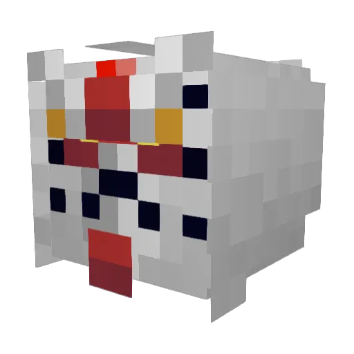 danieljury3 Minecraft avatar head, 3D render
