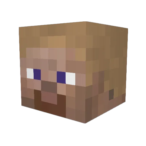 danielk123 Minecraft avatar head, 3D render