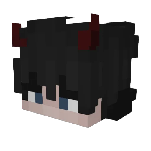daniello9806 Minecraft avatar head, 3D render