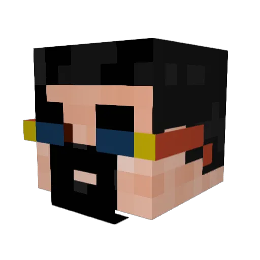 danielp103 Minecraft avatar head, 3D render