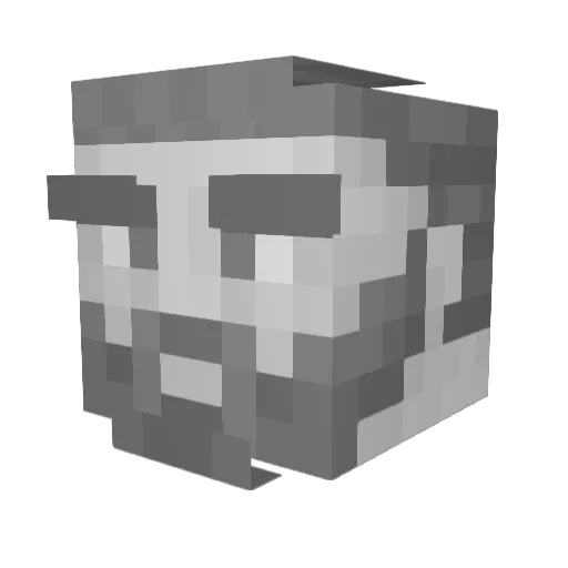 danielpthesmall Minecraft avatar head, 3D render