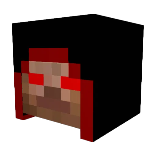 danielwc403 Minecraft avatar head, 3D render