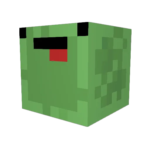 danierb Minecraft avatar head, 3D render