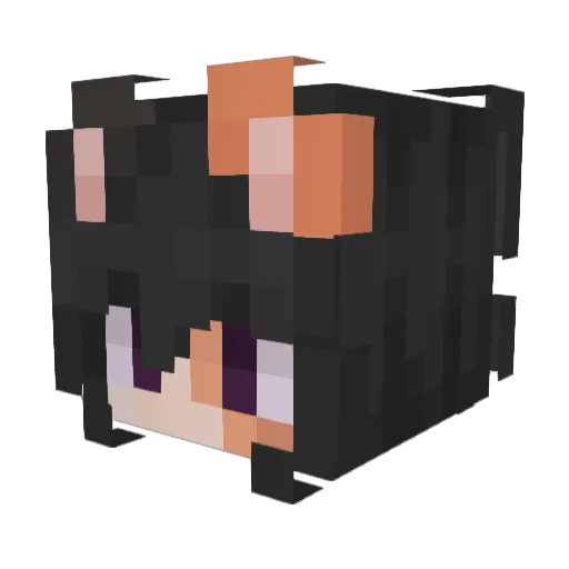 daniinad3000 Minecraft avatar head, 3D render