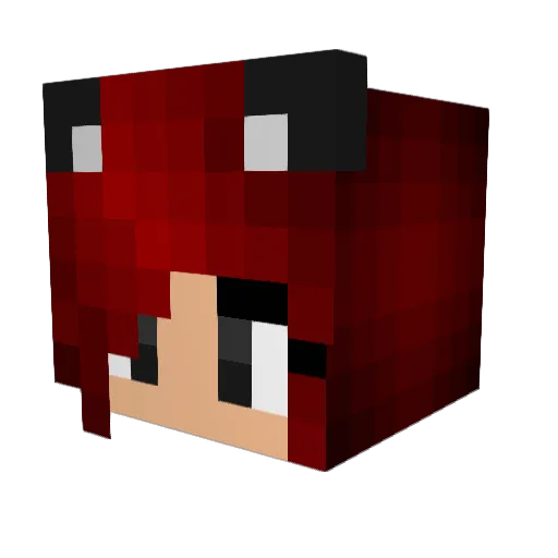 daniixo__ Minecraft avatar head, 3D render