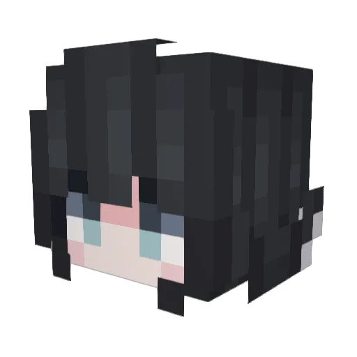 danik2119 Minecraft avatar head, 3D render