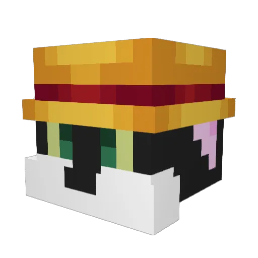 daniloooooo Minecraft avatar head, 3D render
