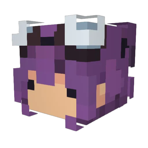 danipittaluga Minecraft avatar head, 3D render