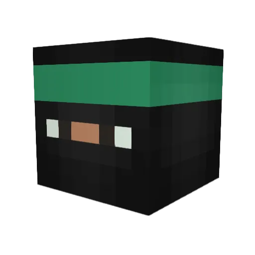 daniprincess2014 Minecraft avatar head, 3D render