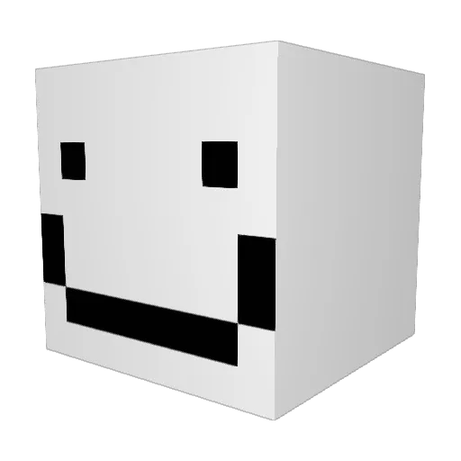 dankhoi Minecraft avatar head, 3D render