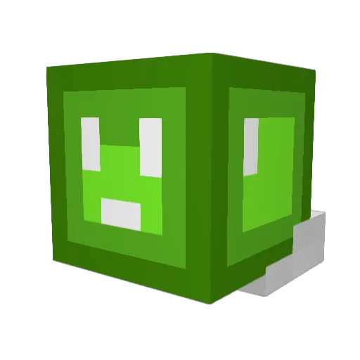 danklemonsoda Minecraft avatar head, 3D render