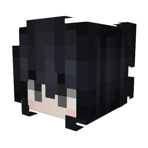 dankriceball Minecraft avatar head, 3D render