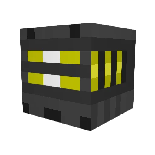 danktard Minecraft avatar head, 3D render