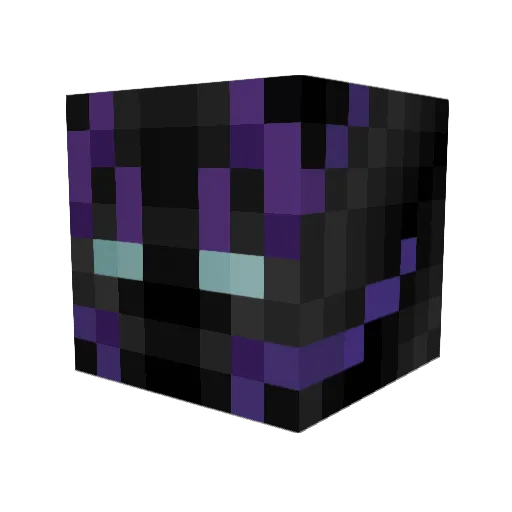 danlshes Minecraft avatar head, 3D render