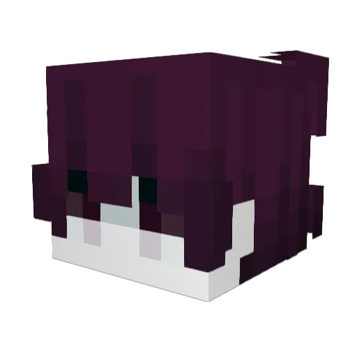 danned47 Minecraft avatar head, 3D render