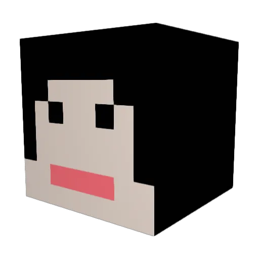 danngo00 Minecraft avatar head, 3D render