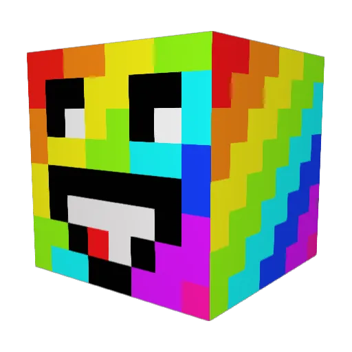 dannosaint Minecraft avatar head, 3D render